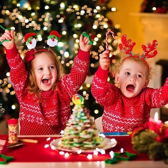 Weihnachts-Stirnband - 8 zufällig ausgewählte Weihnachtsstirnbänder