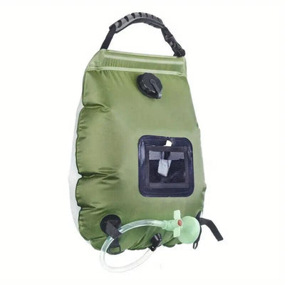 Solar Beheizte Campingduschtasche, Tragbare Badebeutel Outdoor-Reisen, Klettern.