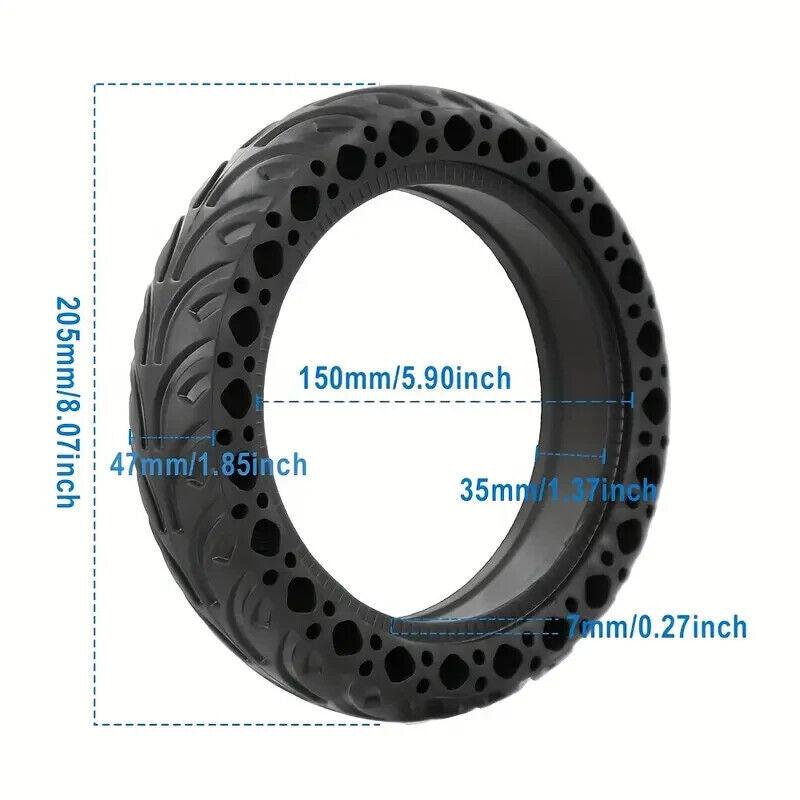 Gummisolidreifen Für Den Xiaomi Mijia M365 1 S Pro Pro 2 Mi3 Elektroroller,