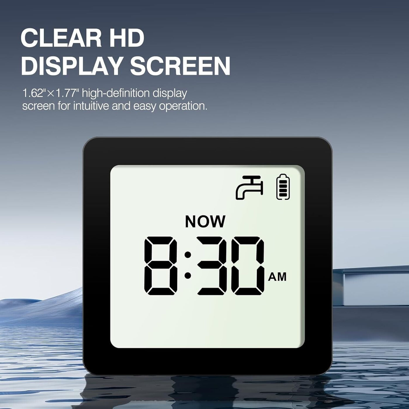 Kazeila Programmierbarer Schlauch-Bewässerungstimer, digitaler Bewässerungs-/Spr