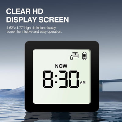 Kazeila Programmierbarer Schlauch-Bewässerungstimer, digitaler Bewässerungs-/Spr