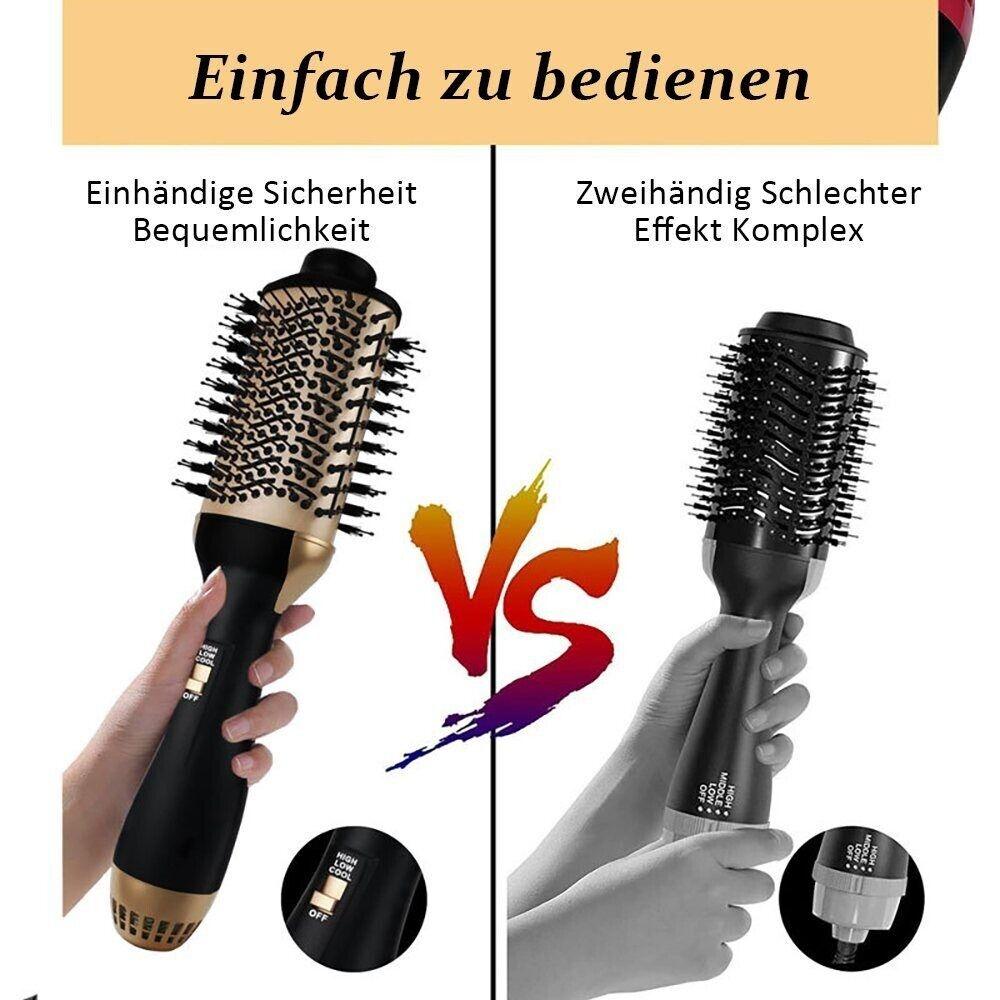 Landot Warmluftbürste 4 in 1 Lockenstab Haartrockner und Heißluftbürst Gebraucht