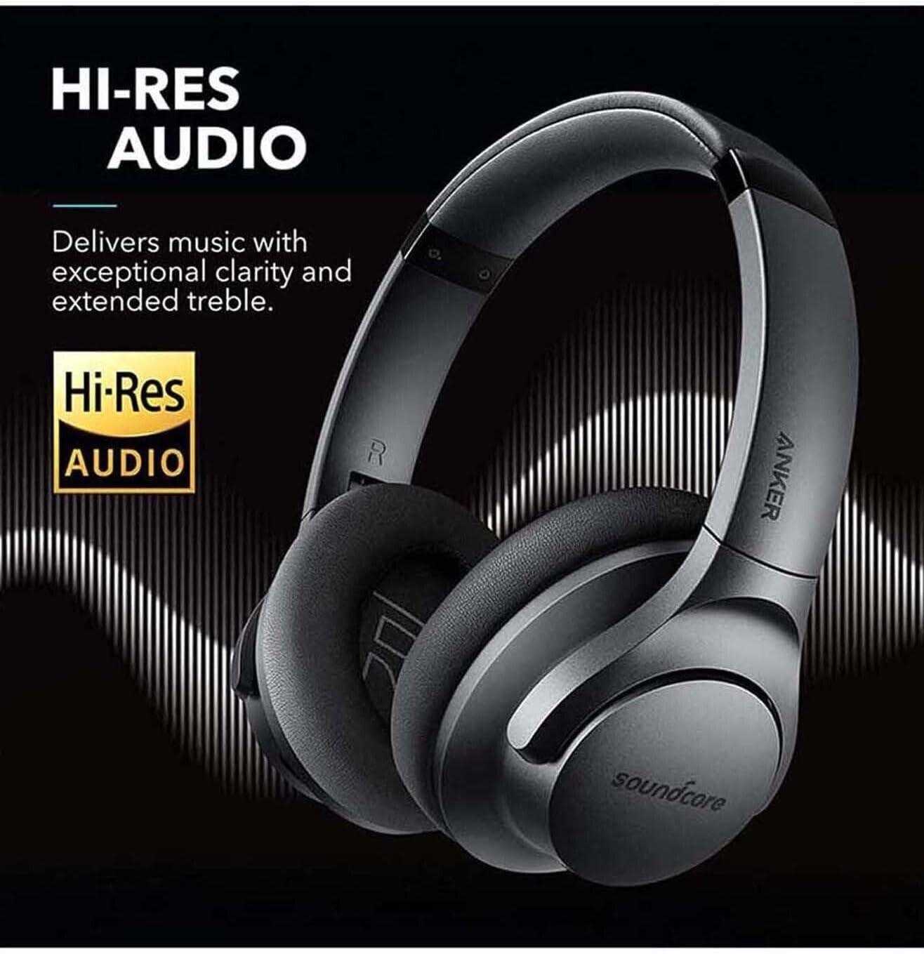 Anker Soundcore Life Q20 Bluetooth Kopfhörer - Schwarz