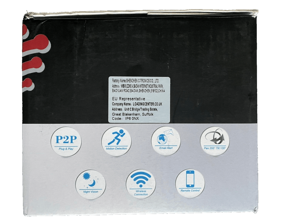 Ctronics Babycam CTPT-90C - HD IP Kamera - Antenne defekt