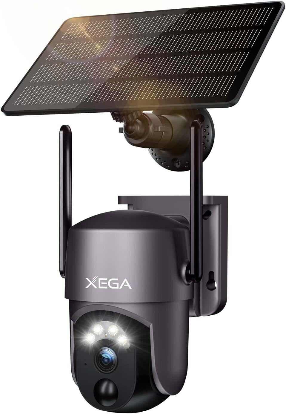 Xega RBX-S50 - Solare Überwachungskamera Aussen kabellos, 2K Super HD PTZ CCTV