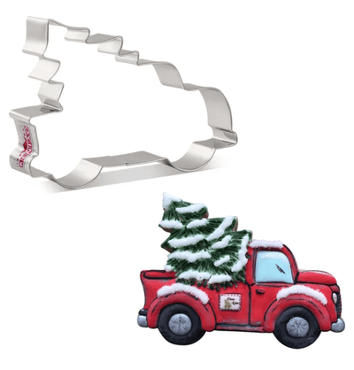 KENIAO Weihnachts 4x Einzelne Cookie Cutter Winter Keks Fondant Brot Sandwich