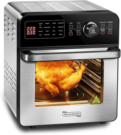 MICHELANGELO Heißluftfritteuse 14.5L Digital Airfryer für Heimgebrauch 1700W