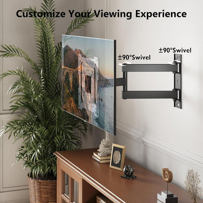 BONTEC TV Wandhalterung Schwenkbar Neigbar Monitor Wandhalterung fr 1343 Zoll
