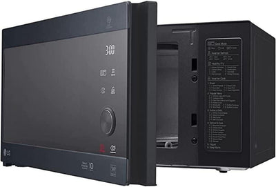 LG MH 6565 CPB Mikrowelle mit Grill - Matt Black Steel