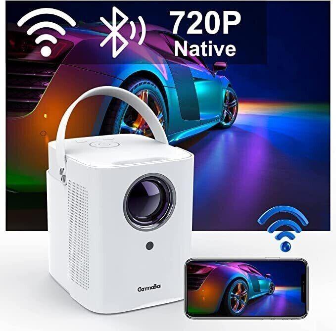 GammaBai Joy 5G/2.4G WiFi Bluetooth Projektor, Tragbar Projektor 1080P FHD
