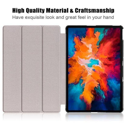 LENOVO TAB P11 PRO DREIFACH GEFALTET MUSTER LEDER HÜLLE - COSMIC SPACE
