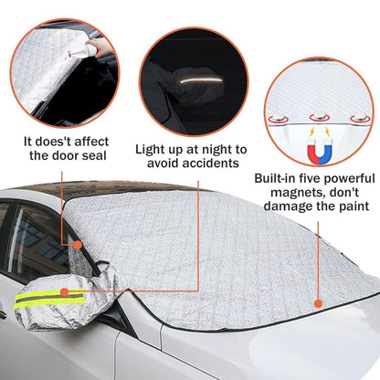Bigmeda Frontscheibenabdeckung Auto Scheibenabdeckung Auto Winter