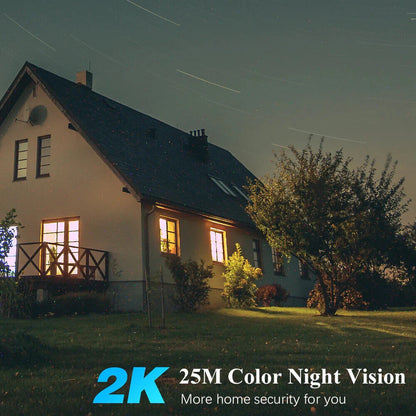 Ctronics S20-G-4MP 2K/4MP Wlan PTZ IP Überwachungskamera inkl. Solarpanel(D3)