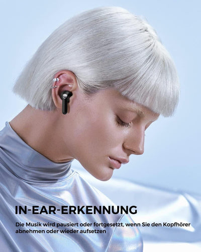 SoundPEATS Bluetooth Kopfhörer, Air3 Kabellos In Ear Ohrhörer -OHNE LADEKABEL
