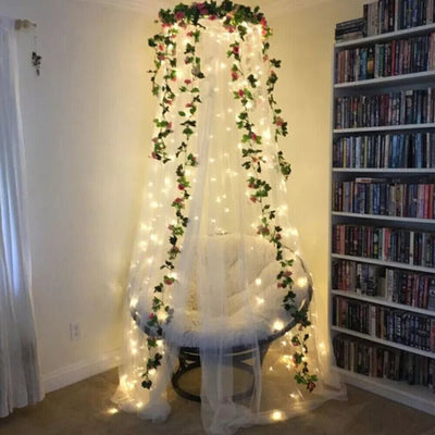 Exporee 5m/10m/20m LED-Lichterketten USB-betrieben, wasserdicht