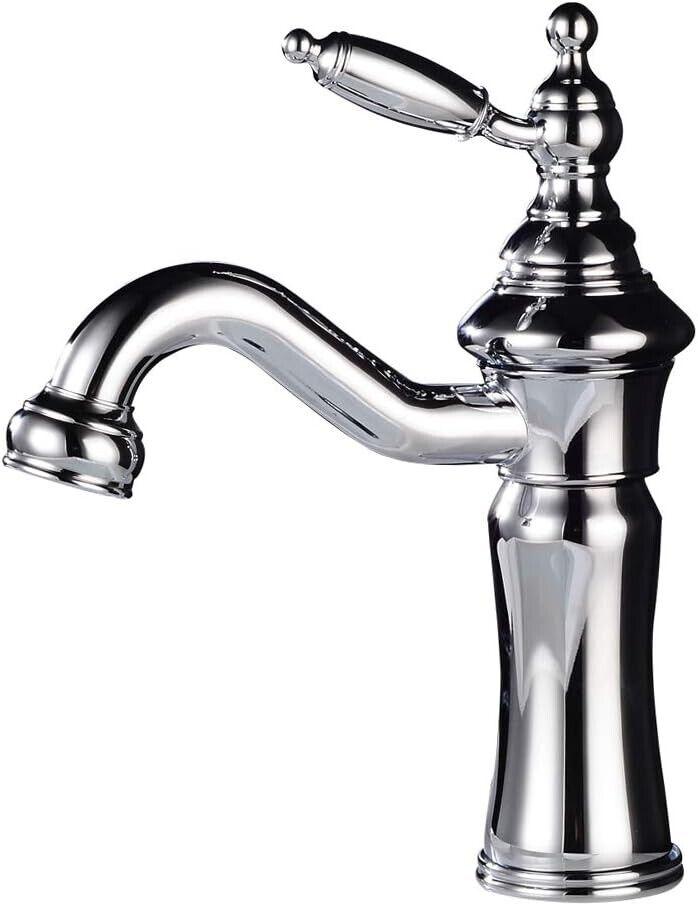 Leekayer Waschtischarmaturen Waschbecken Wasserhahn Chrom Einhand Messing Einloc