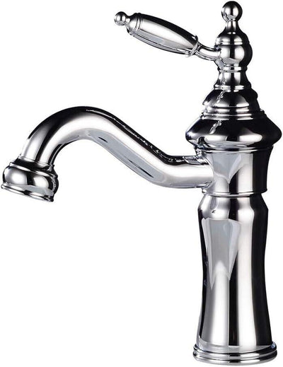 Leekayer Waschtischarmaturen Waschbecken Wasserhahn Chrom Einhand Messing Einloc