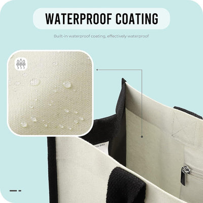 YOOFAN Canvas-Tragetasche – Personalisierte Tasche mit Sternzeichen, Geburtst