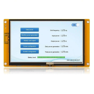 5 Zoll Smart HMI TFT LCD Touchscreen, programmierbares Display