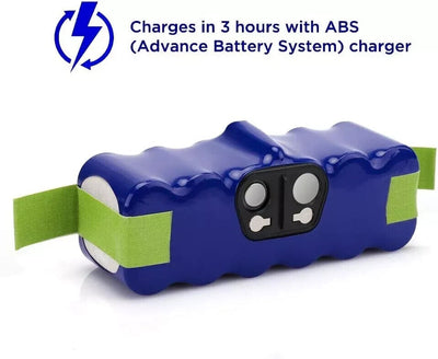 Morpilot Akku NI-MH 4050mAh Ersatzakku für R3 Staubsauger 500,600,700,800,900