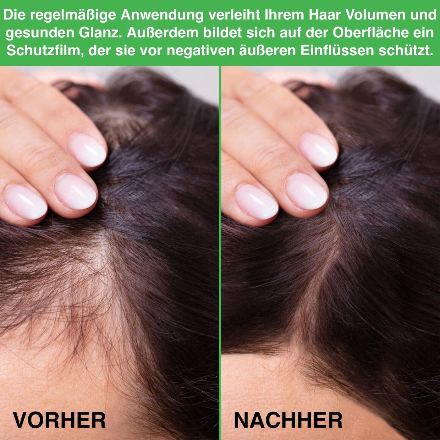 Aliver -Haarmaske mit Rosmarin und Biotin, fördert Haarwachstum und Kopfhautge