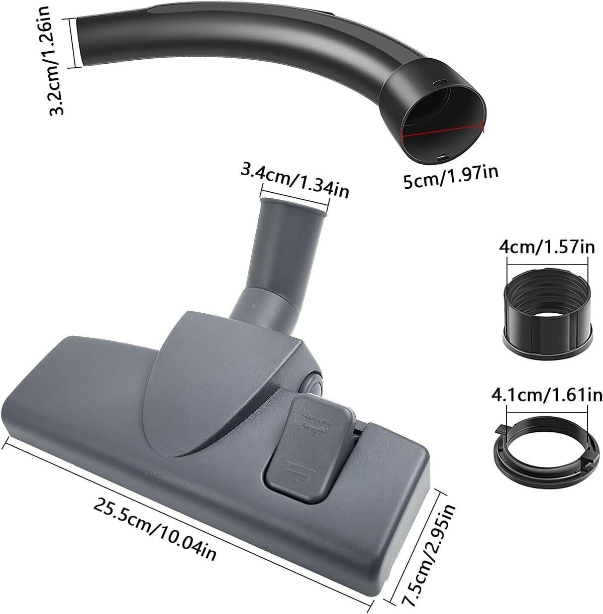 Anboo  35mm Handgriff Und Dse 35mm Fr Miele Staubsauger Handgriff Griffrohr