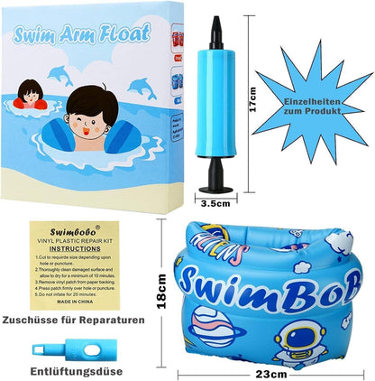 Atuful - Schwimmarmbänder für Kinder 3-12 Jahre, Schwimmhilfe für Anfänger,
