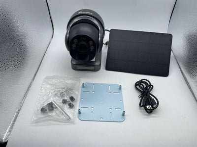 Ctronics CT-S20-G-4MP 2K/4MP Wlan PTZ IP Überwachungskamera inkl. Solarpanel