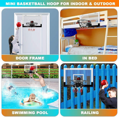 Indoor-Basketballkorb, Ventilator-Rückwände für Jugendliche und Erwachsene, Tür