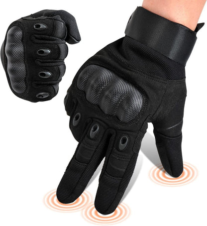 COTOP  Touch Screen Motorrad Handschuhe mit Hard Knuckle, Unisex - Gr. M