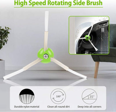 morpilot Ersatzteile für iRobot Roomba i7 i7+ / i7 Plus E5 E6 E7, (A2)