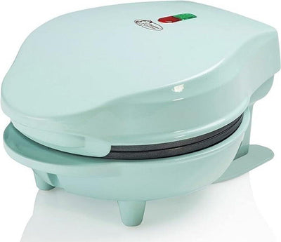 Bestron Mini-Waffeleisen für klassische Waffeln, kleiner Waffelmaker