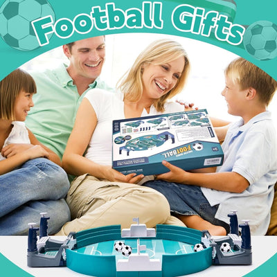 Tischfußballspiel mit 6 Fußbälle Mini Tischkicker Desktop Spielzeug Kinder