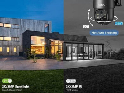 xega XG02 - 3G/4G LTE Überwachungskamera Aussen Solar - Ohne Simkarte