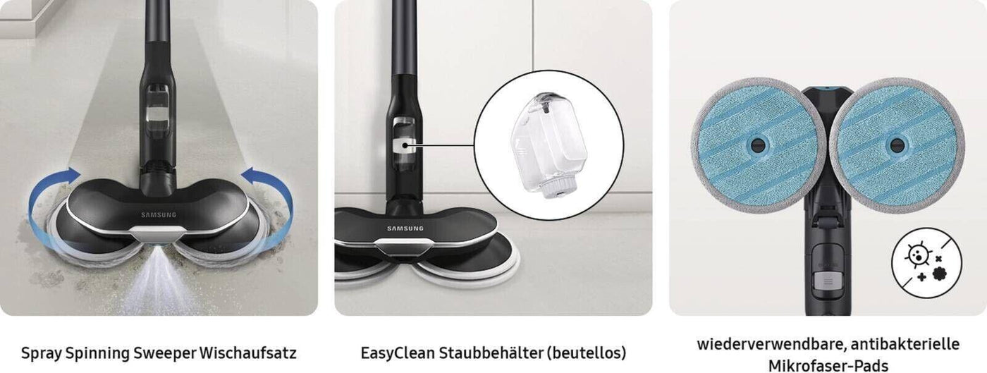 Samsung Bespoke Jet Pro Extra VS20A95973BWA AkkuHandstaubsauger Inklusive Cle