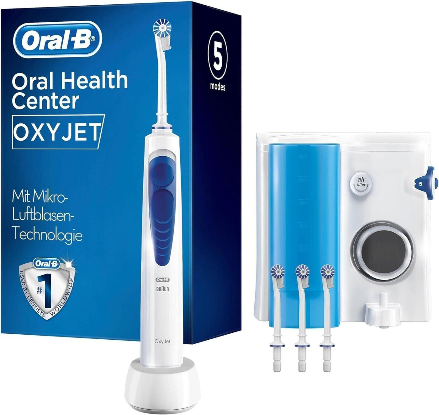 Oral-B OxyJet Reinigungssystem - Munddusche