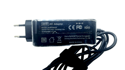 PC-Netzteil DL65200325 65 W 3,25 A 1,8 A 100 – 240 V Ladegerät Schwarz L-förmige