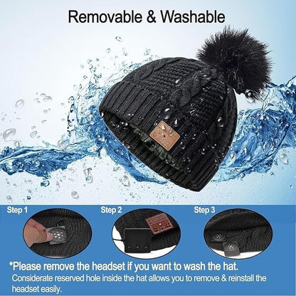 COTOP Mütze Bluetooth, Winter Beanie mit Bluetooth