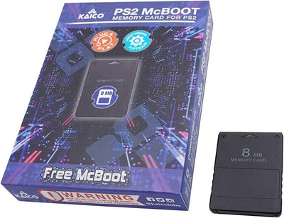 Kaico 8MB PS2 Speicherkarte für Sony Playstation 2 FMCB PS2 Mcboot 1.966