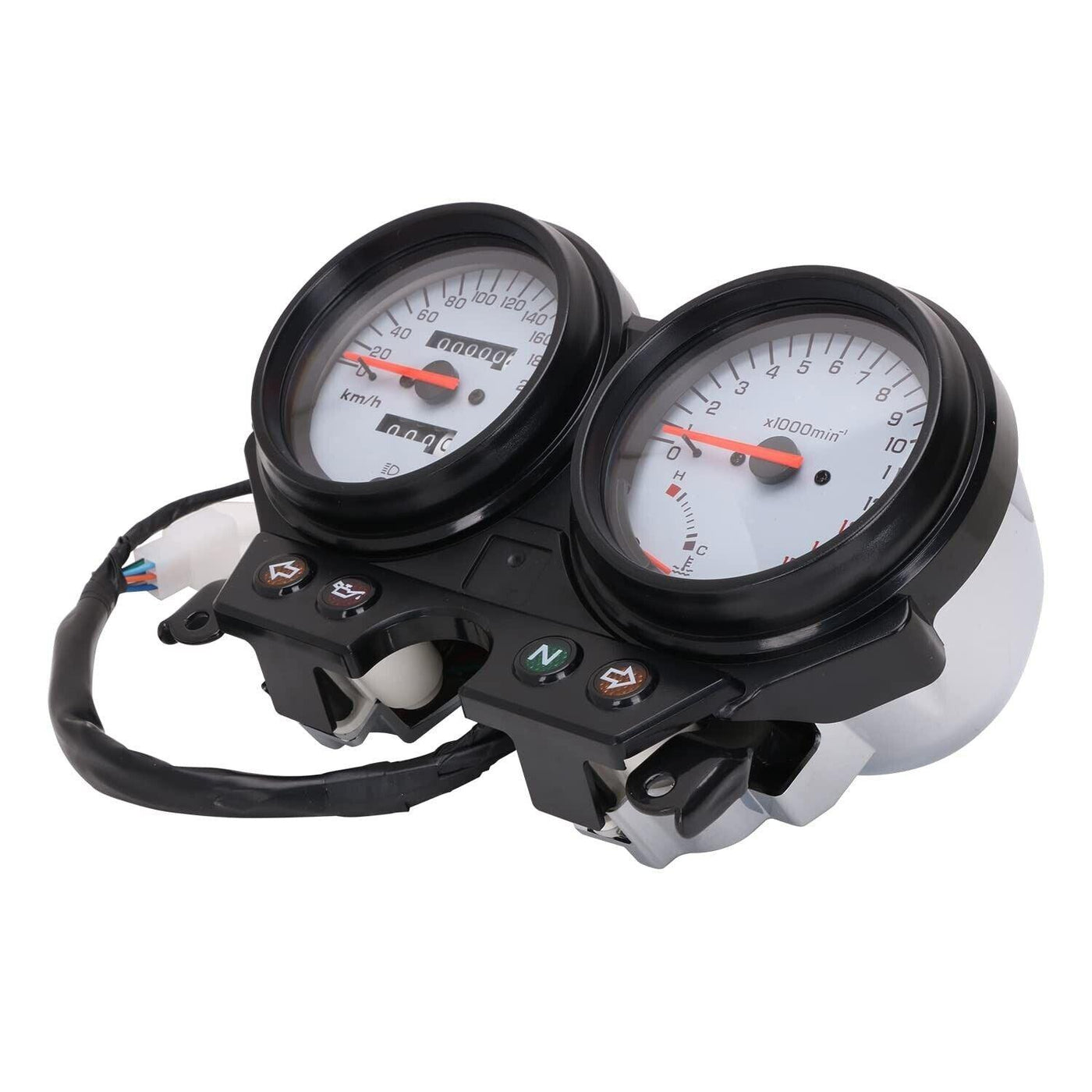 JFG RACING Motorrad-Tachometer, digital, Betriebsstundenzähler, Timer für CB600