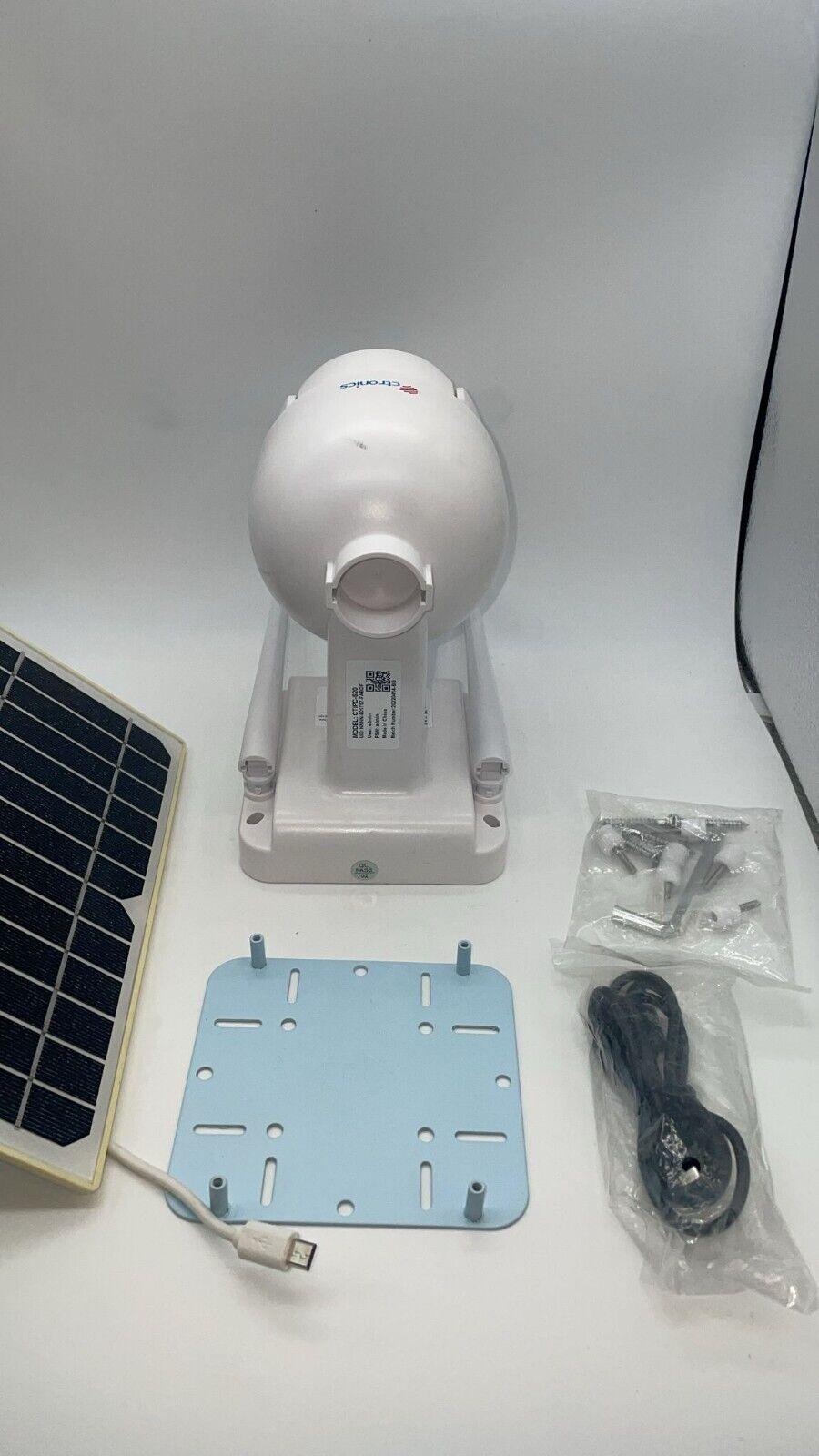 Ctronics S20 G - 2K 3MP Überwachungskamera Aussen Akku, 100% Kabello