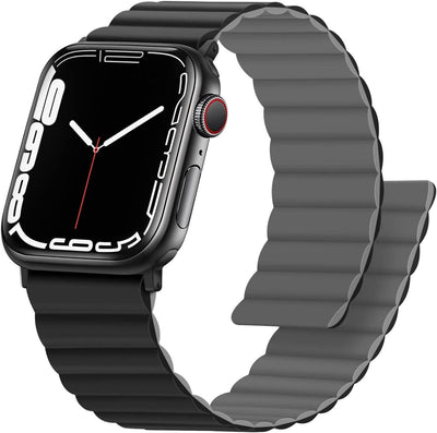 Anlinser Magnetbänder Kompatibel mit Apple Watch Armband 45mm 44mm 42mm 41mm 40m