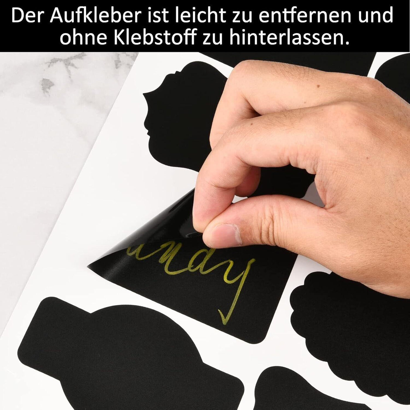 Premium Beschriftungsetiketten Selbstklebend, 327+5 Stücke Tafel Aufkleber
