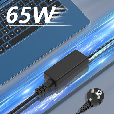 65W Laptop Ladekabel 19,5V 3,33A Notebook Ladegerät Netzteil HP, Chromebook...