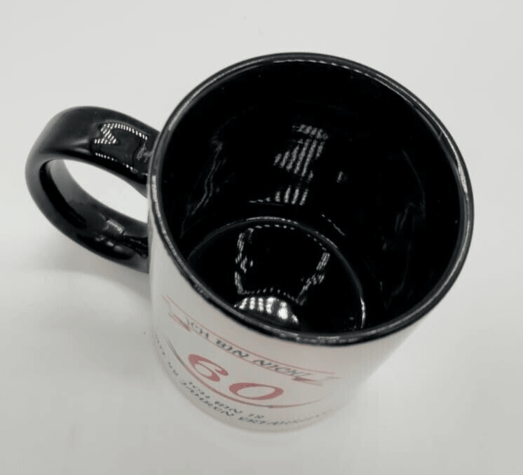 Tasse 60 Geburtstag Lustig mit Spruch WeiSchwarz