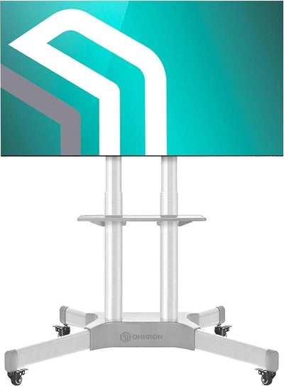 ONKRON Universal TV Ständer rollbar 32-65 Zoll TV bis 50 kg, Fernsehständer