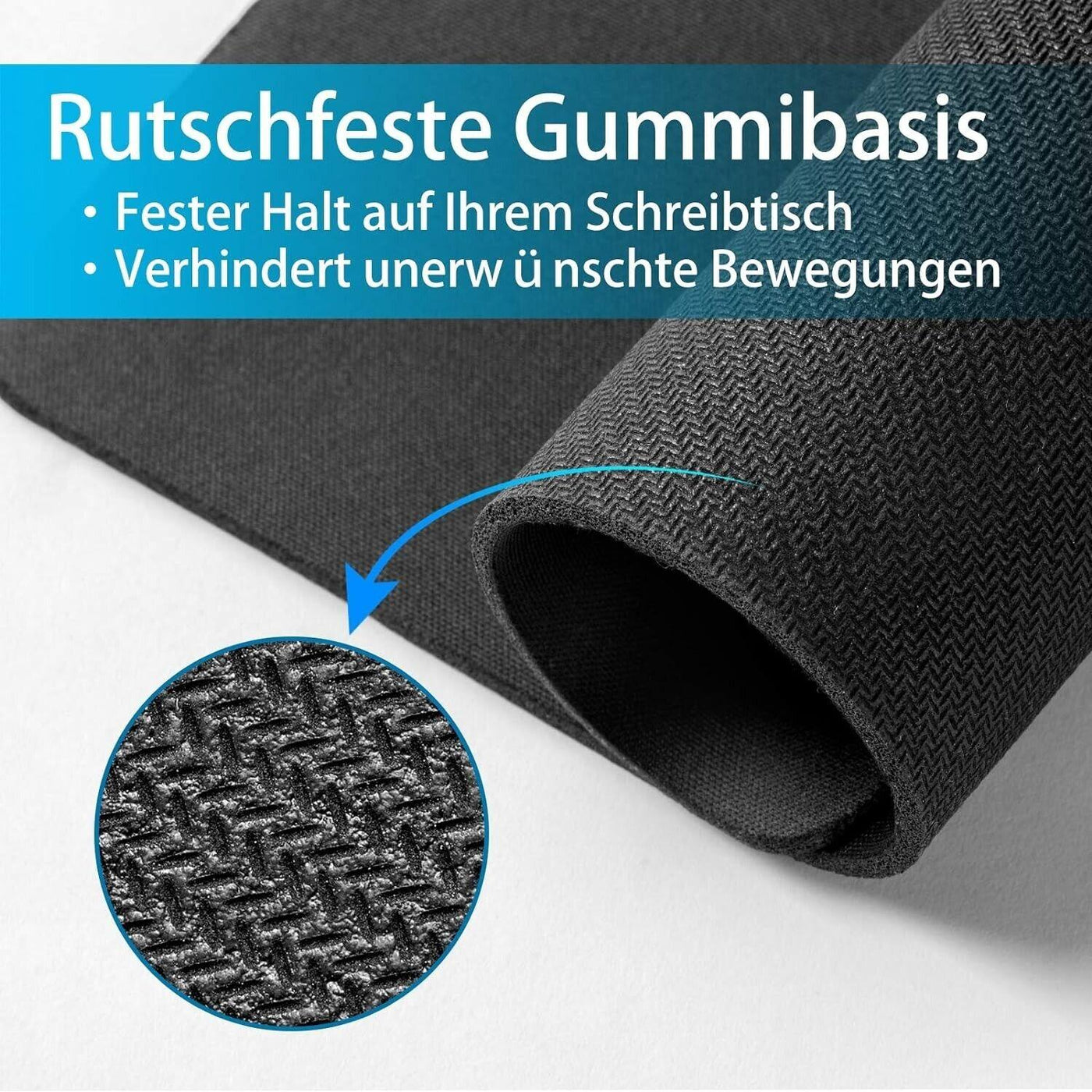 CHUQING Mauspad Wolf Mousepad klein Mouse Pad mit Motiv für Büro und Gaming Maus