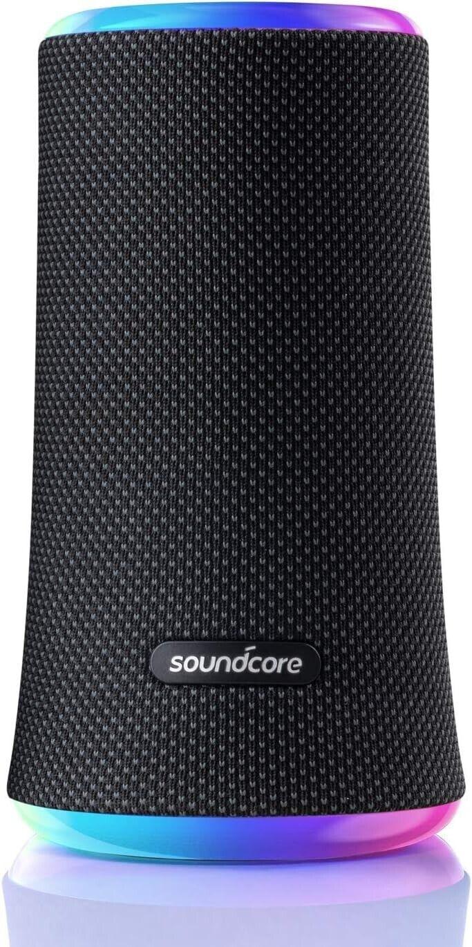 Soundcore Anker Flare 2 Bluetooth Lautsprecher - Schwarz, Wasserdicht