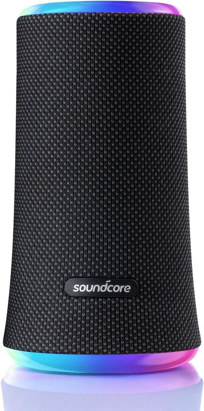 Soundcore Anker Flare 2 Bluetooth Lautsprecher - Schwarz, Wasserdicht