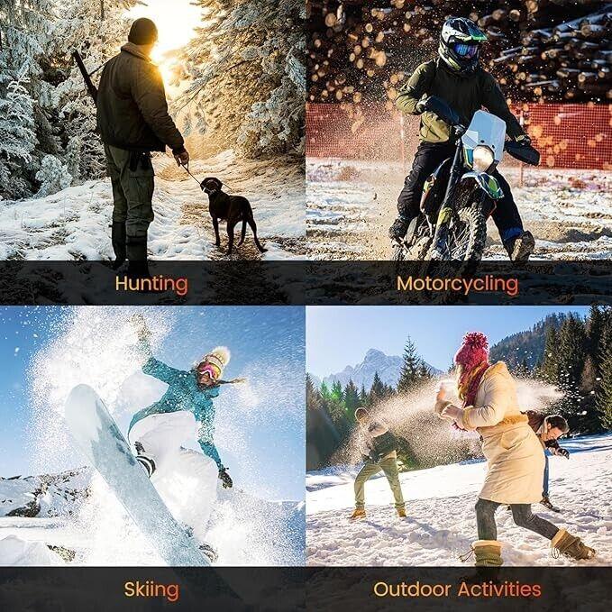 ISOPHO Beheizte Weste Damen Herren, Beheizbare Weste USB Lade Heizweste Unisex W